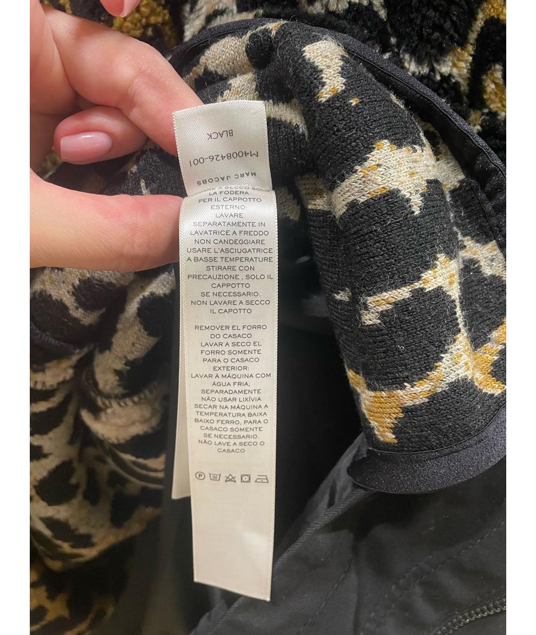 MARC JACOBS Черная хлопковая парка, фото 7