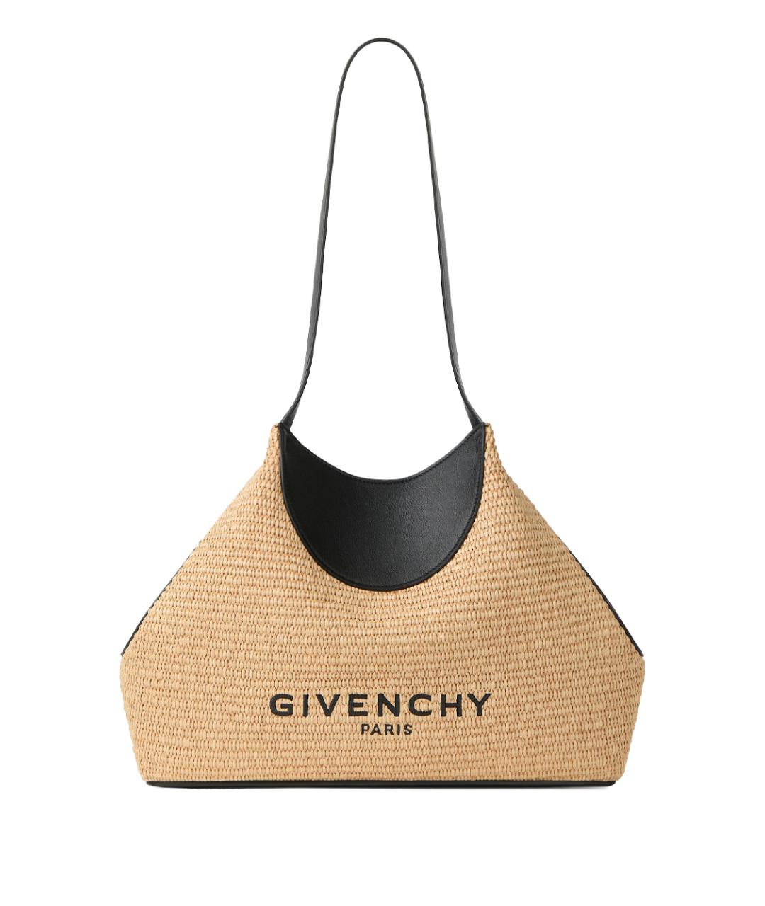 GIVENCHY Бежевая хлопковая сумка тоут, фото 1