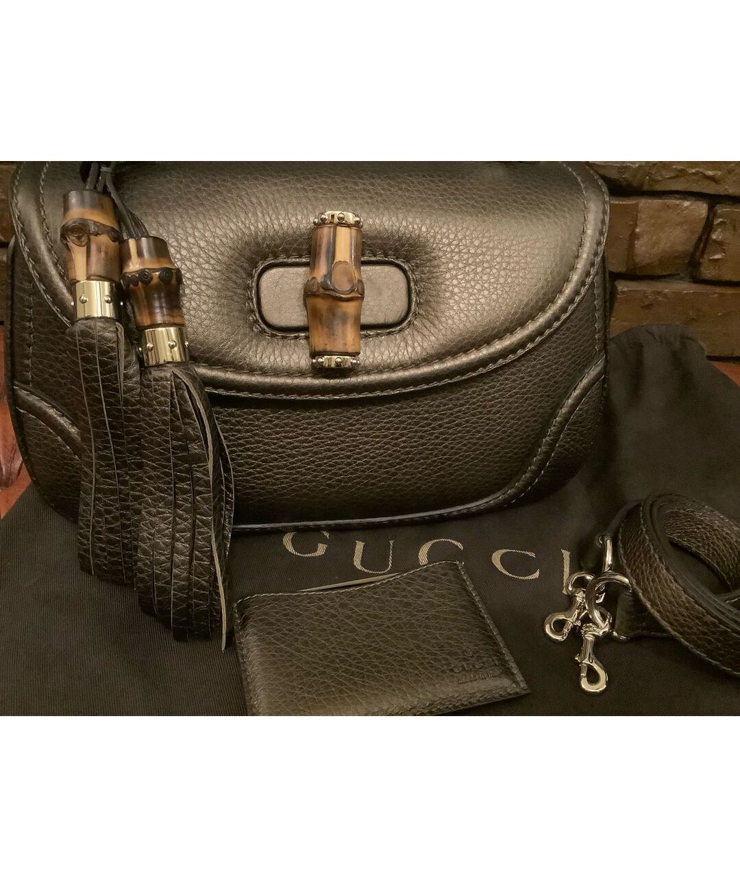 GUCCI Кожаная сумка тоут, фото 2