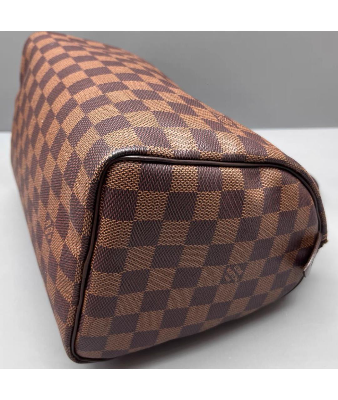 LOUIS VUITTON Коричневая сумка с короткими ручками, фото 6