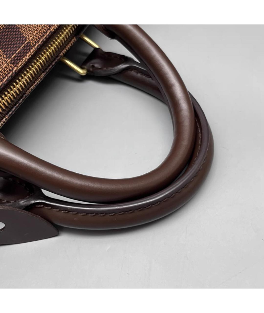 LOUIS VUITTON Коричневая сумка с короткими ручками, фото 7