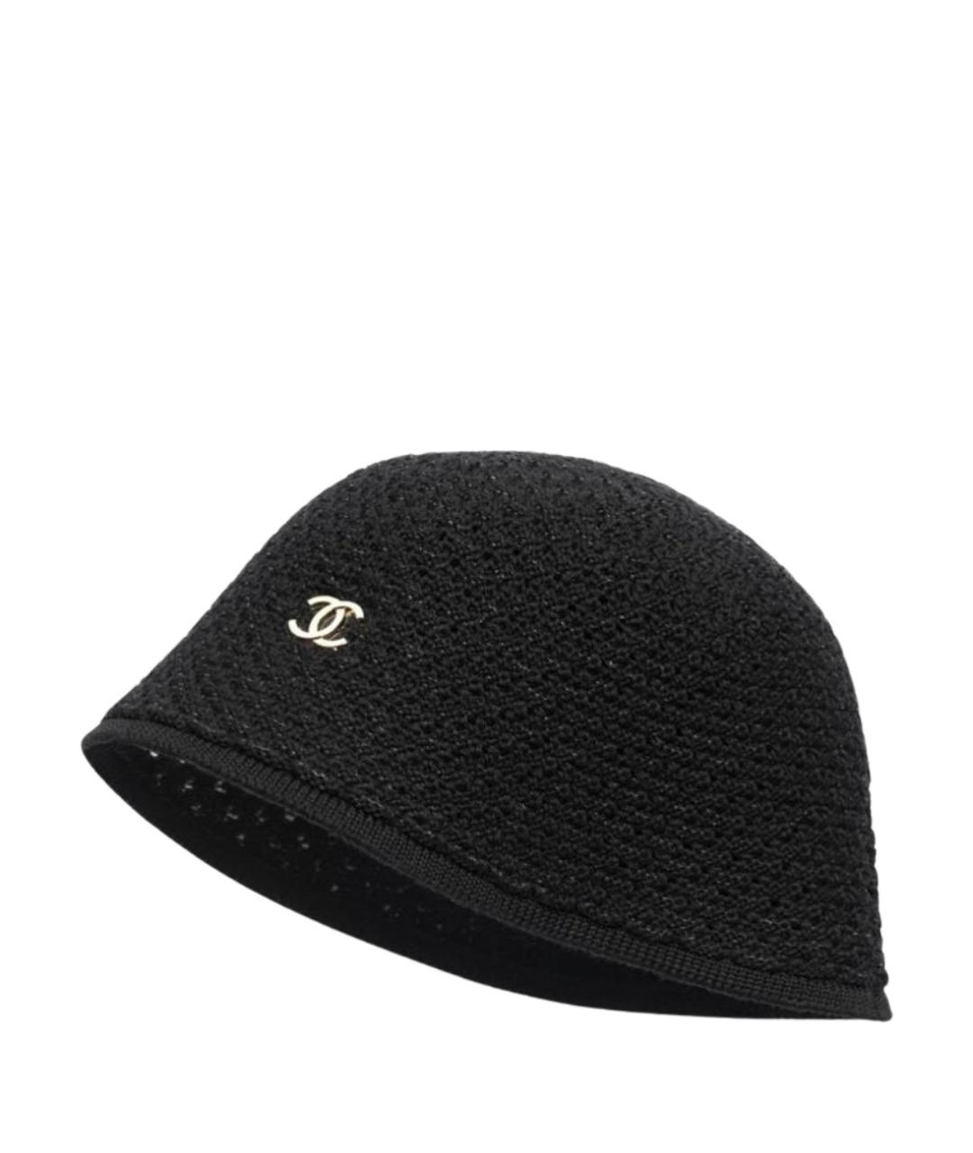 CHANEL Черная панама, фото 1