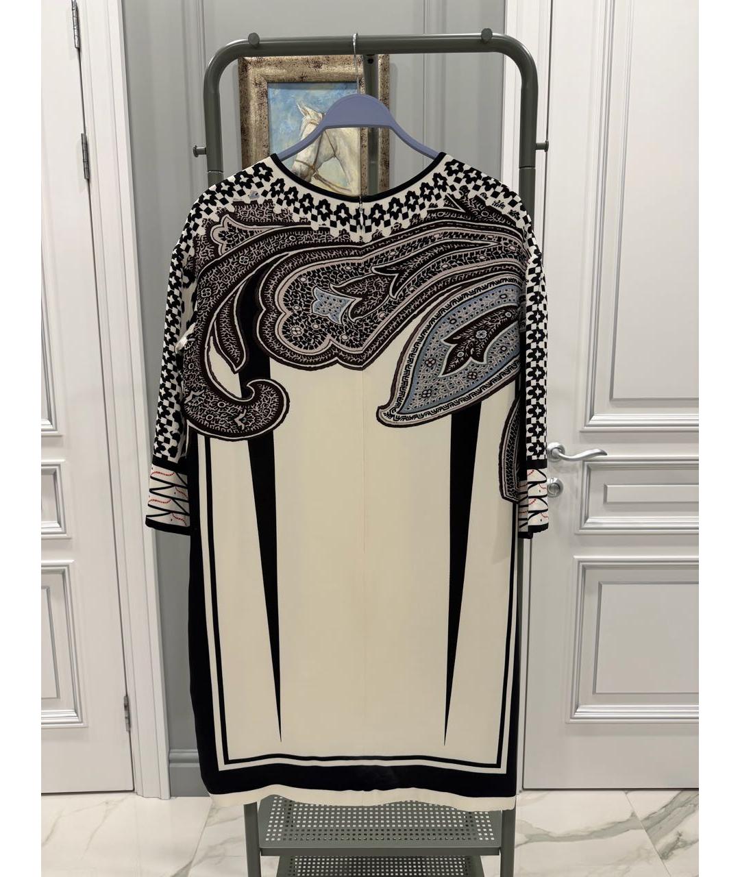 ETRO Мульти шелковое повседневное платье, фото 2