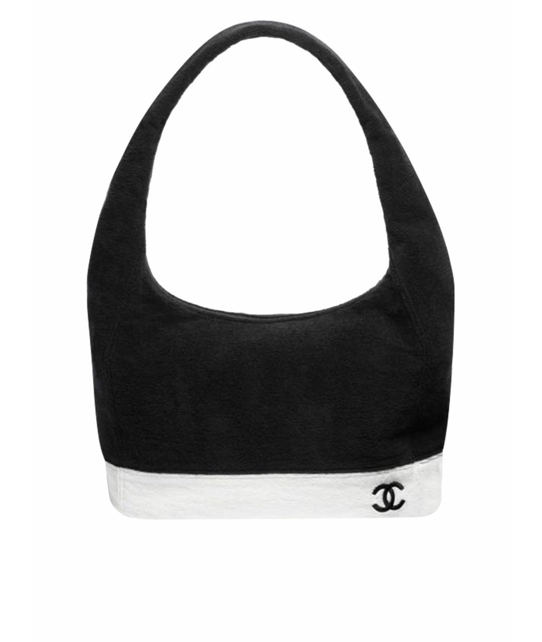CHANEL Черная пляжная сумка, фото 1
