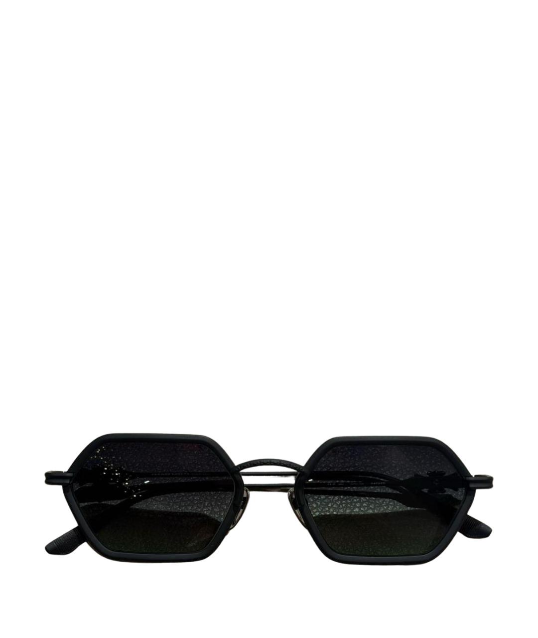 CHROME HEARTS Черные пластиковые солнцезащитные очки, фото 1
