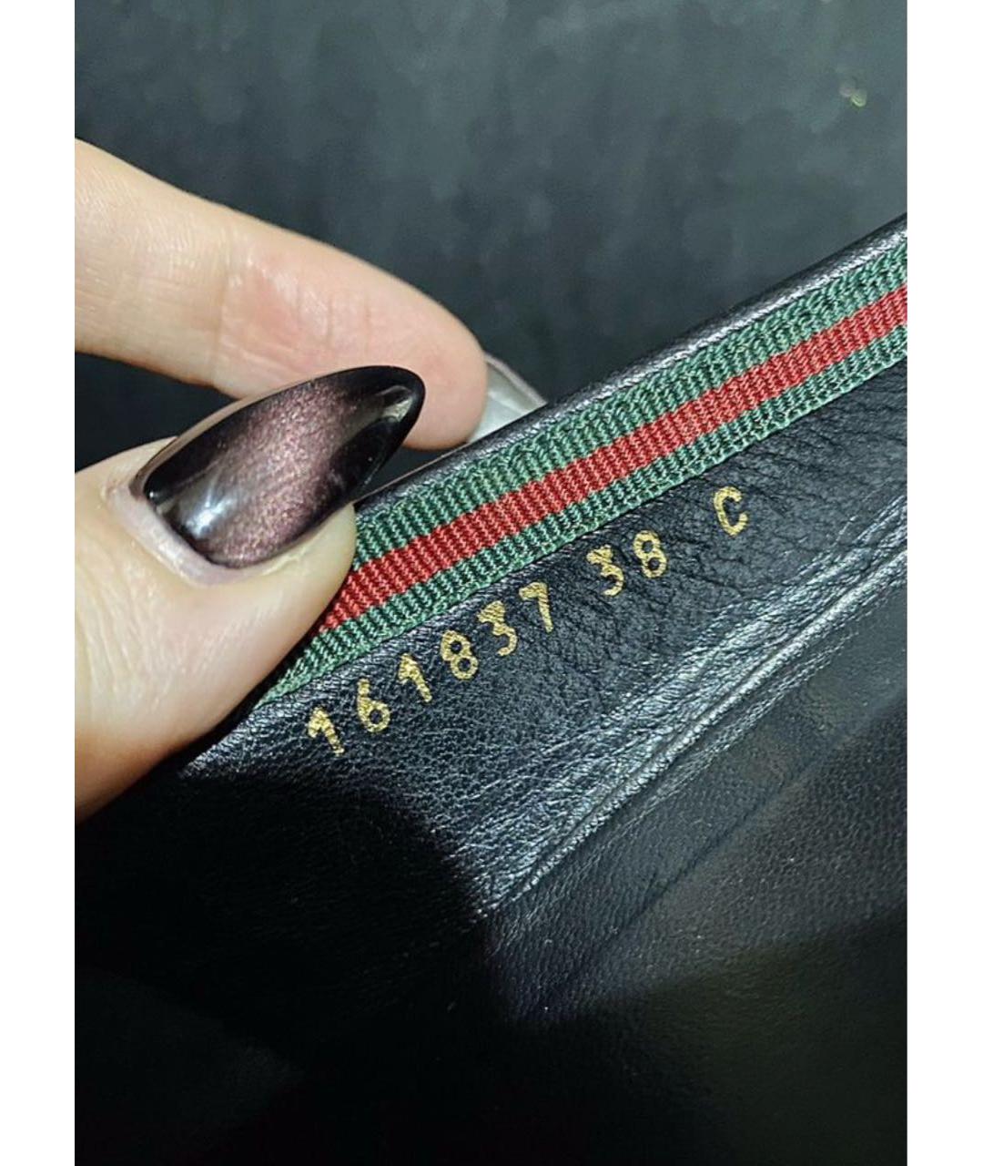 GUCCI Черные текстильные балетки, фото 6