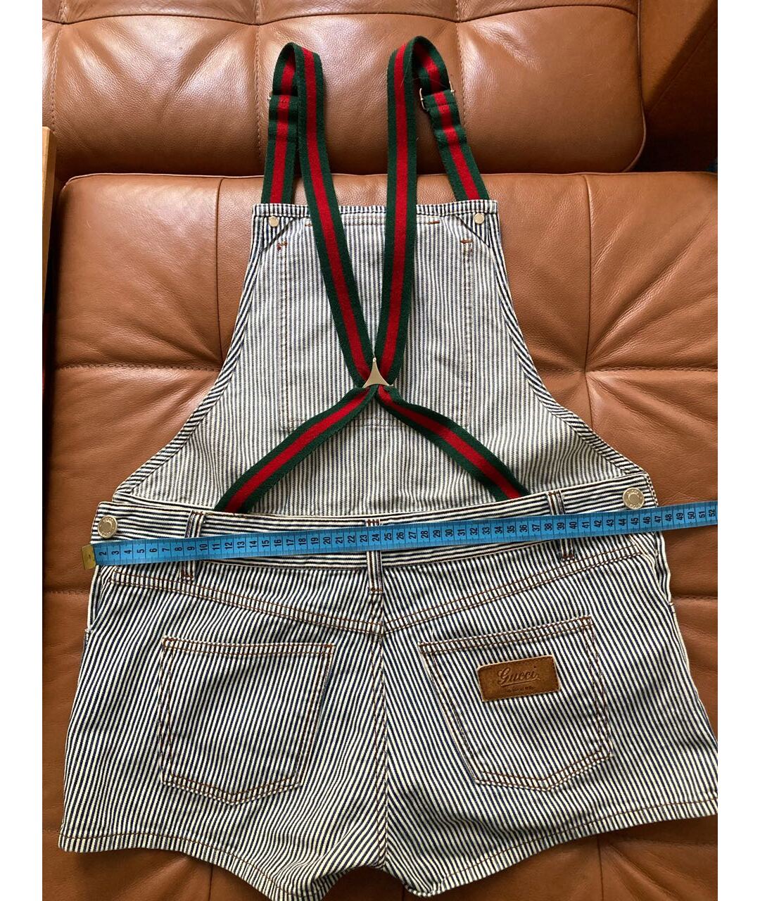 GUCCI Мульти деним комбинезон, фото 2