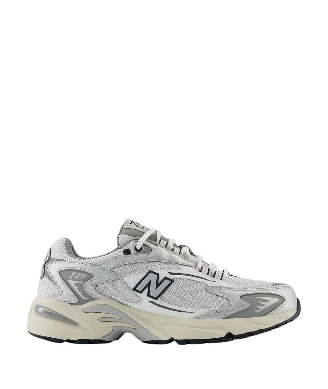 NEW BALANCE Белые кожаные низкие кроссовки / кеды, фото 1