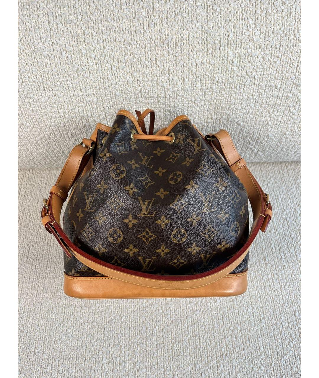 LOUIS VUITTON Коричневая сумка через плечо, фото 3