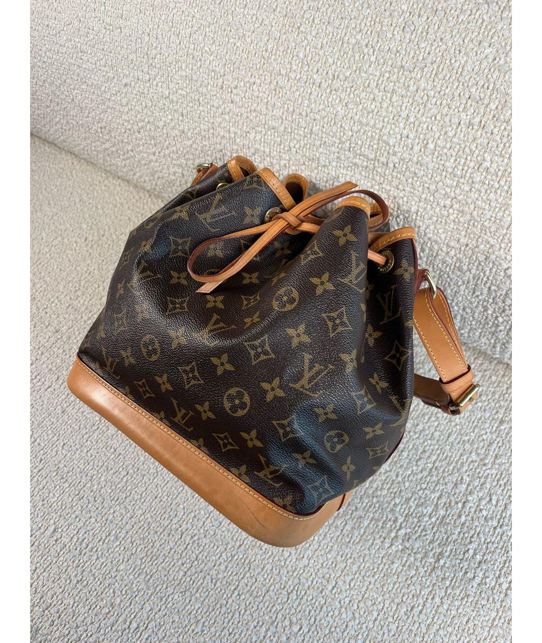 LOUIS VUITTON Коричневая сумка через плечо, фото 5