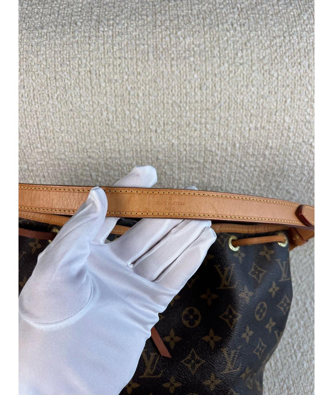 LOUIS VUITTON Коричневая сумка через плечо, фото 7