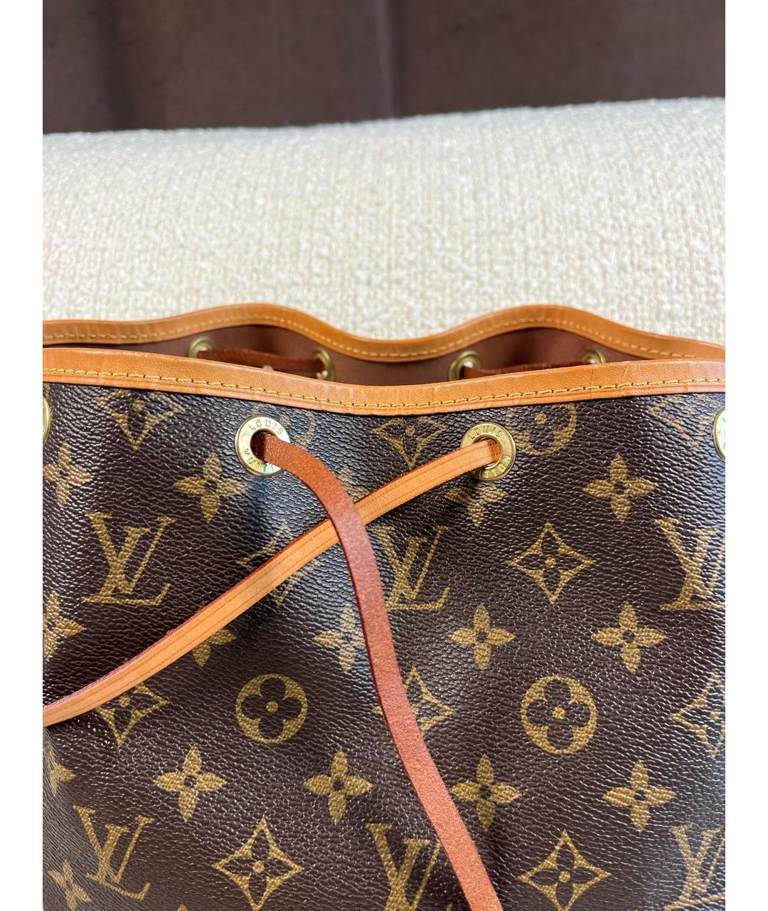 LOUIS VUITTON Коричневая сумка через плечо, фото 8