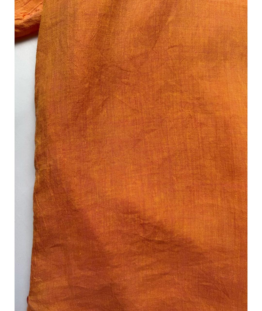 ISSEY MIYAKE Оранжевая кэжуал рубашка, фото 7