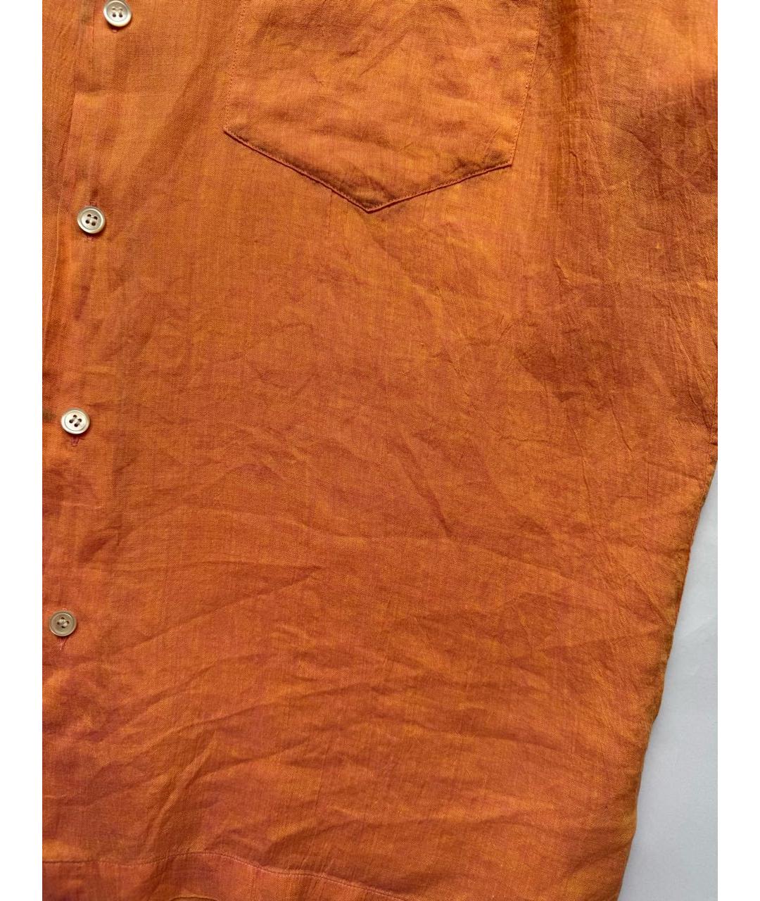 ISSEY MIYAKE Оранжевая кэжуал рубашка, фото 8