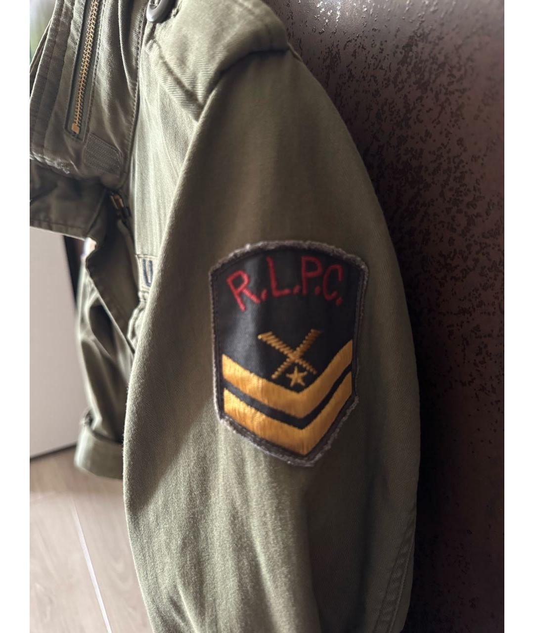 POLO RALPH LAUREN Хаки хлопковая куртка, фото 4