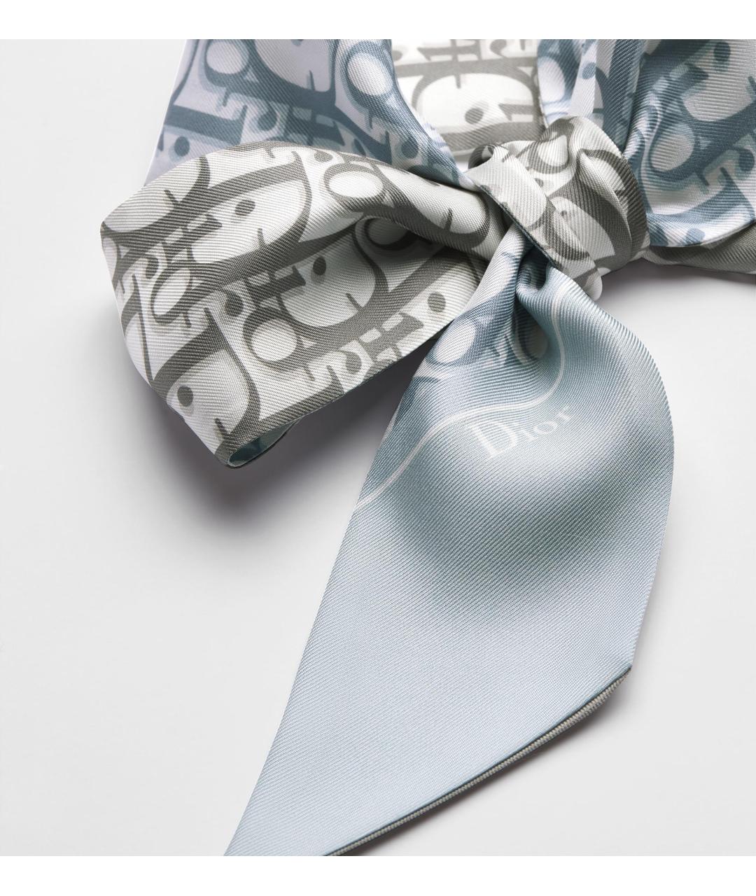 CHRISTIAN DIOR Мульти шелковый шарф, фото 2