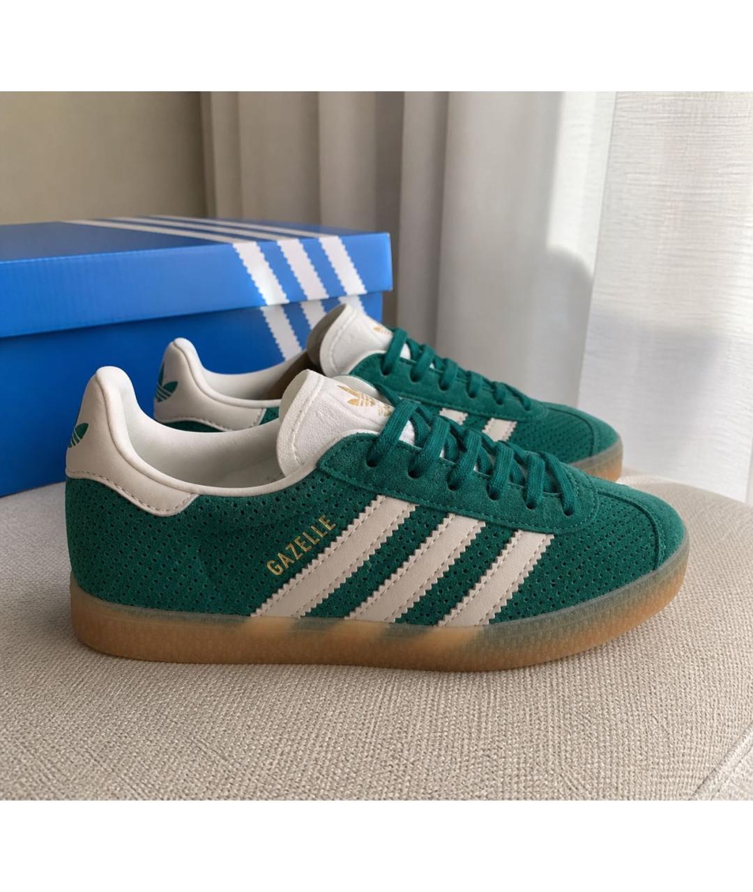 ADIDAS Зеленые кеды, фото 2
