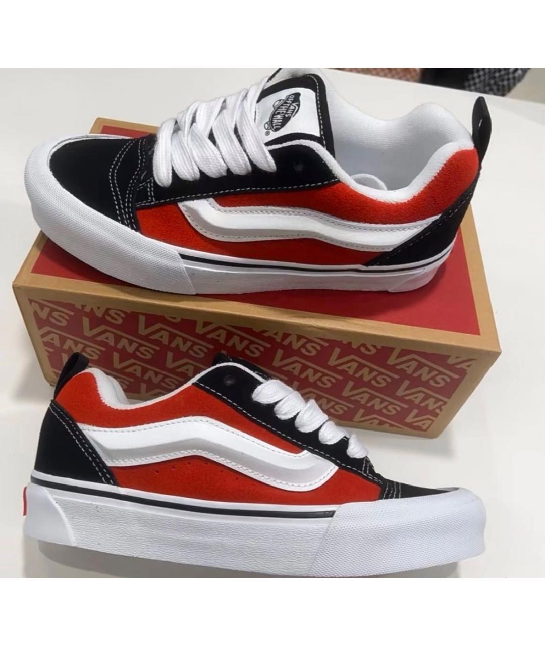VANS Красные кроссовки, фото 2