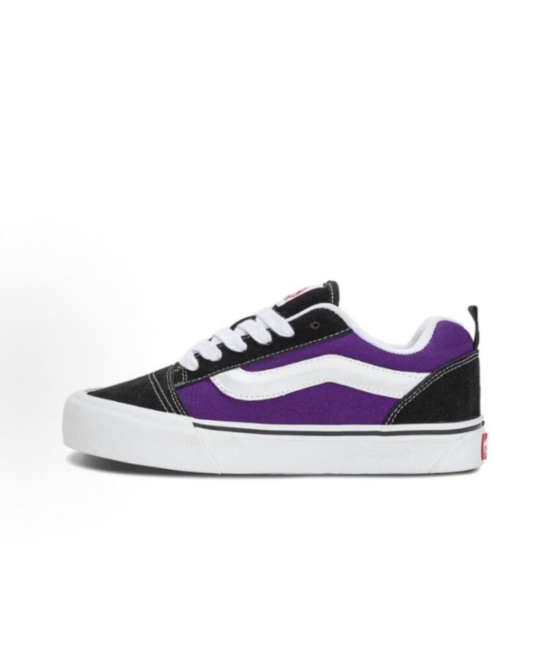 VANS Фиолетовые замшевые кроссовки, фото 3