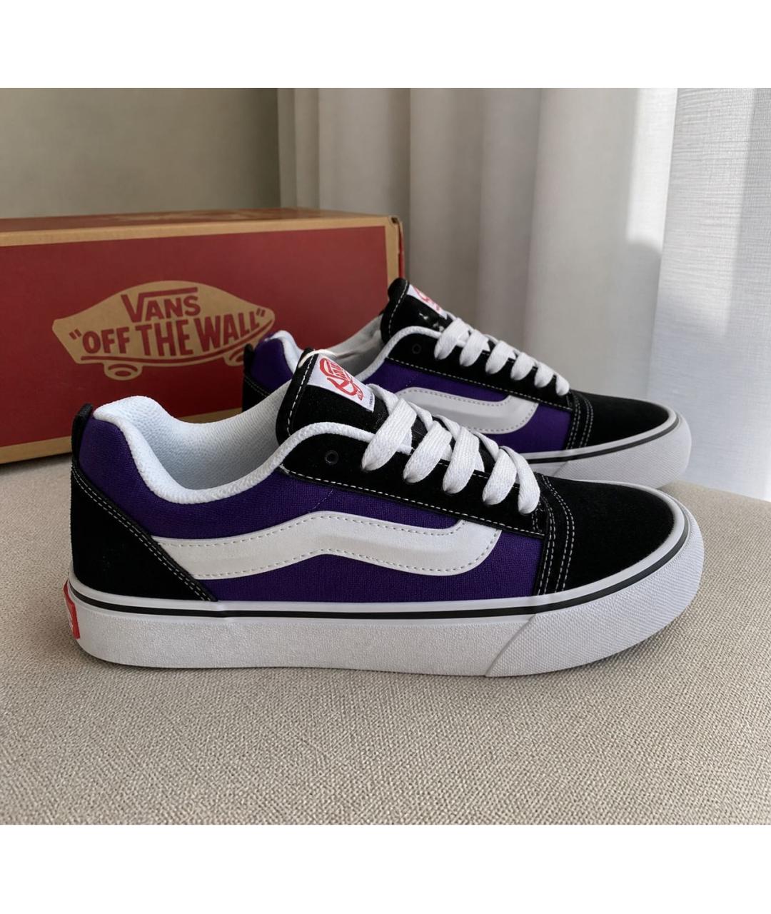 VANS Фиолетовые замшевые кроссовки, фото 2