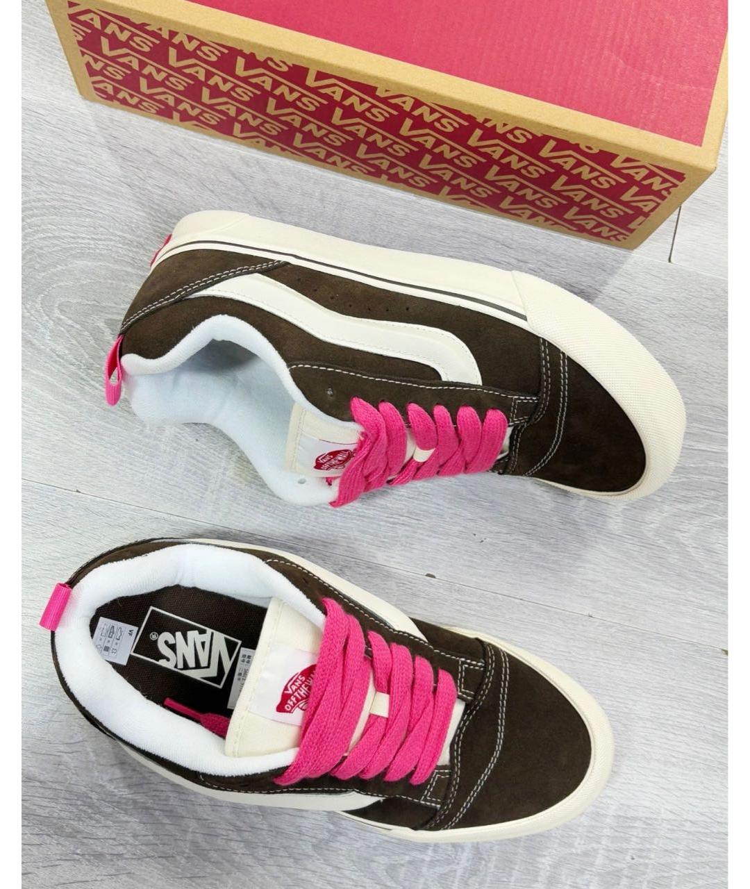 VANS Коричневые замшевые кроссовки, фото 2