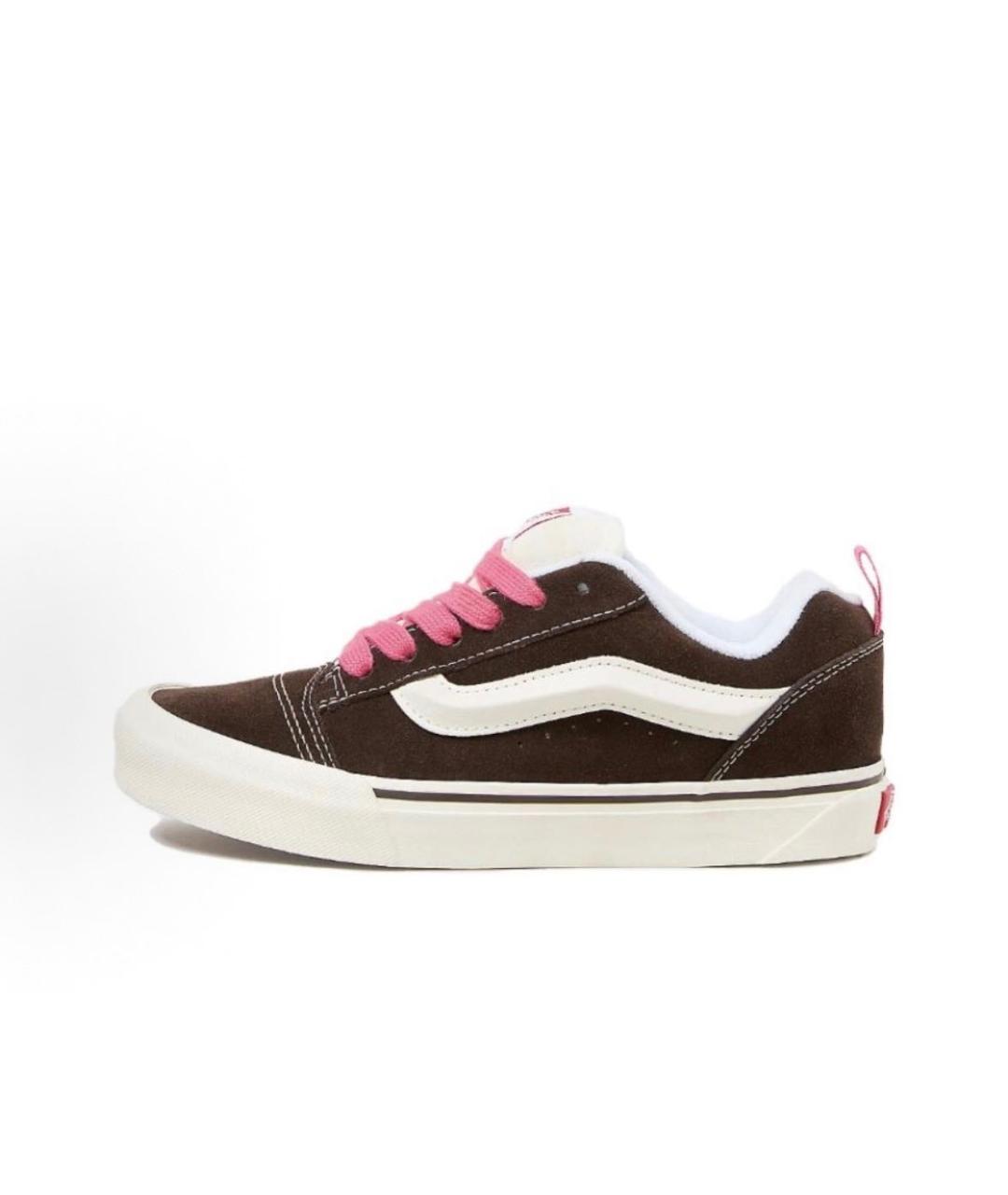 VANS Коричневые замшевые кроссовки, фото 3