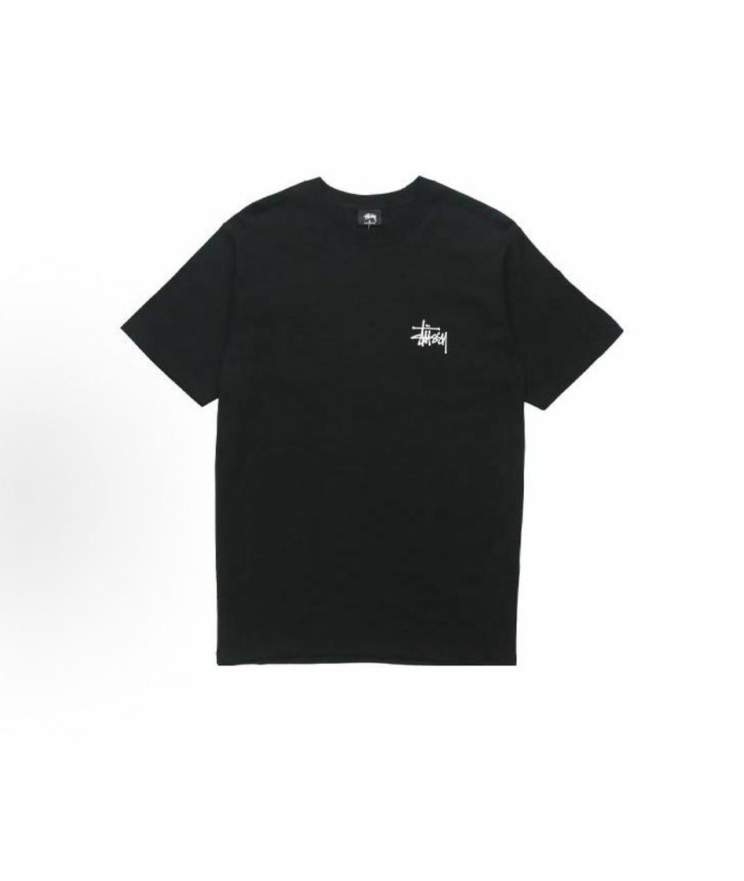 STUSSY Черная футболка, фото 4