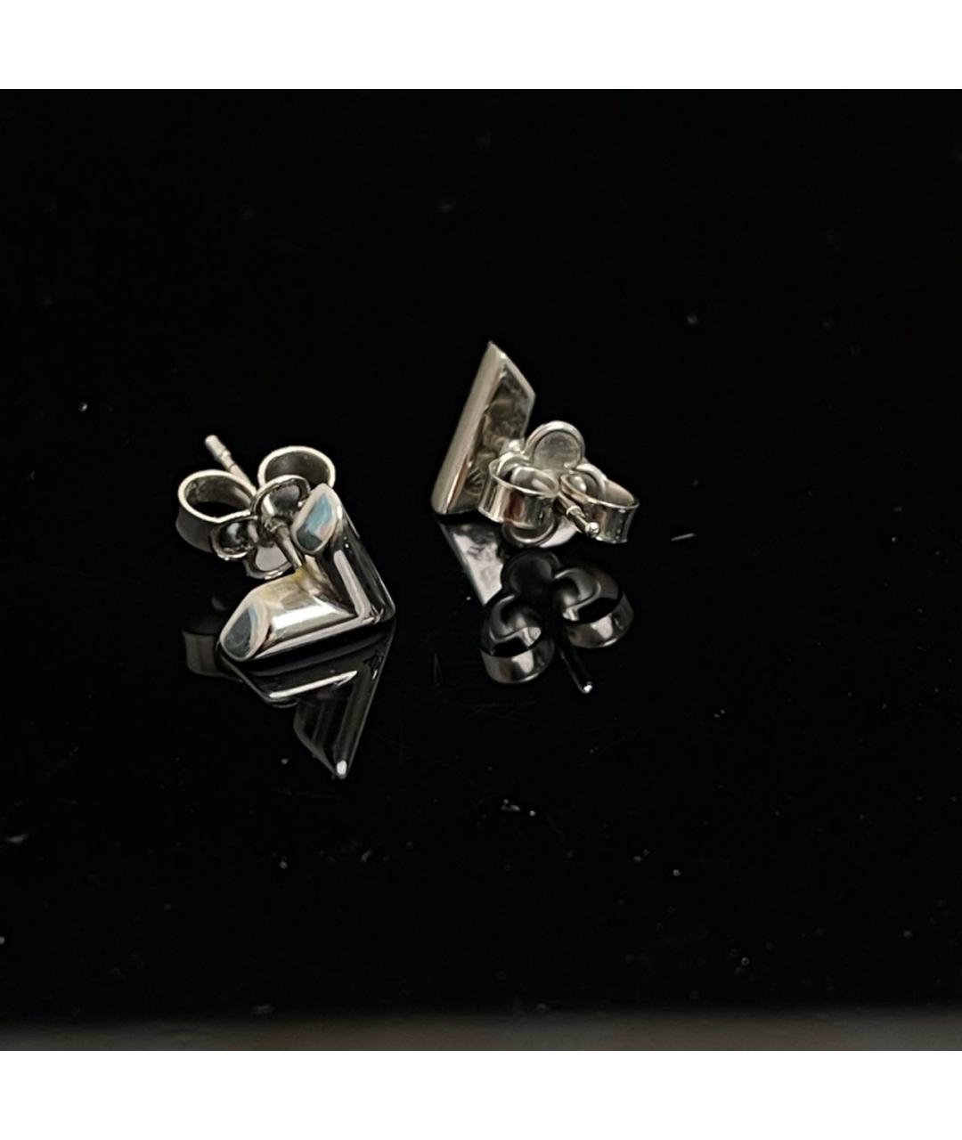 LOUIS VUITTON Серебряные серьги, фото 6