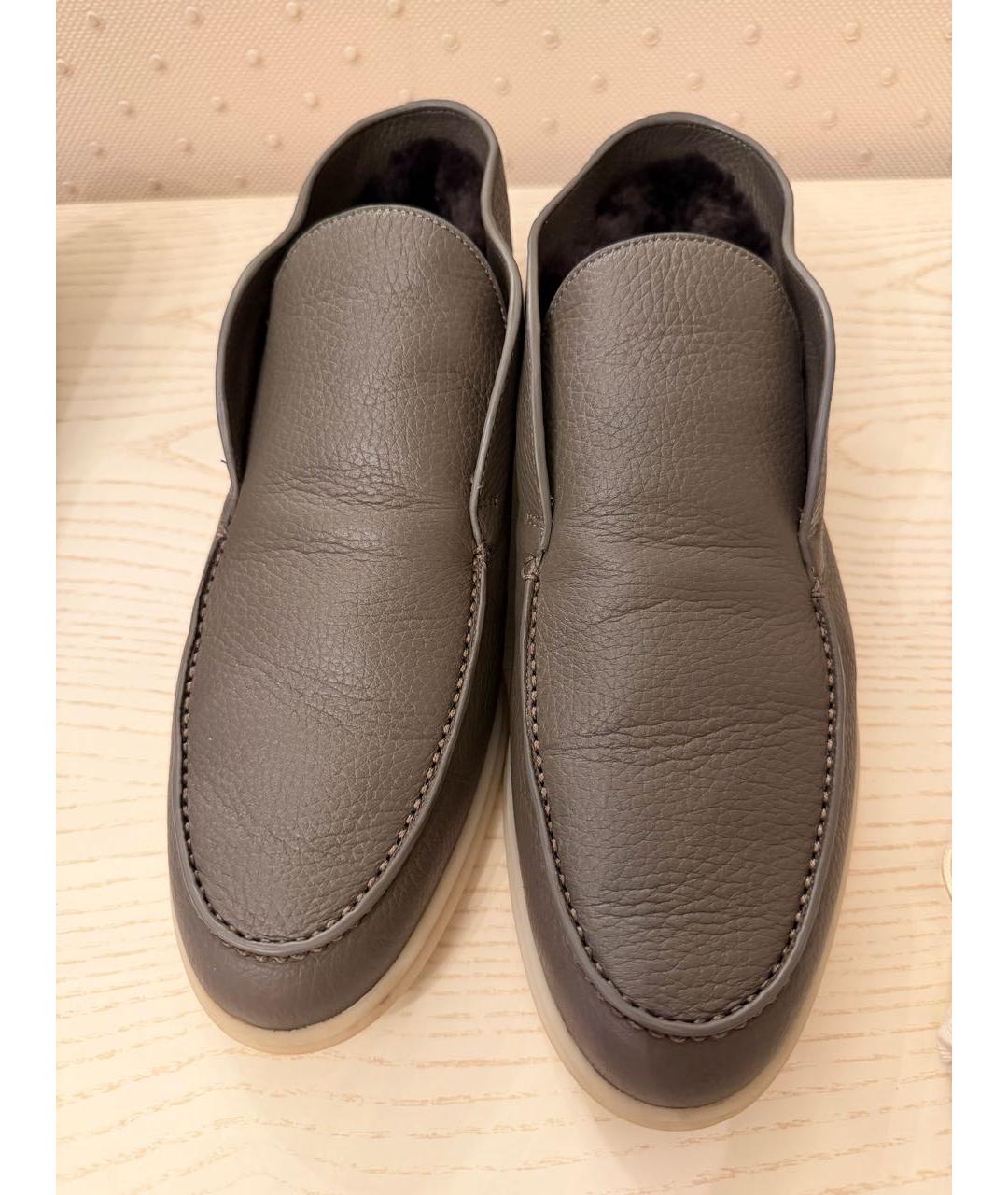 LORO PIANA Кожаные ботинки, фото 2