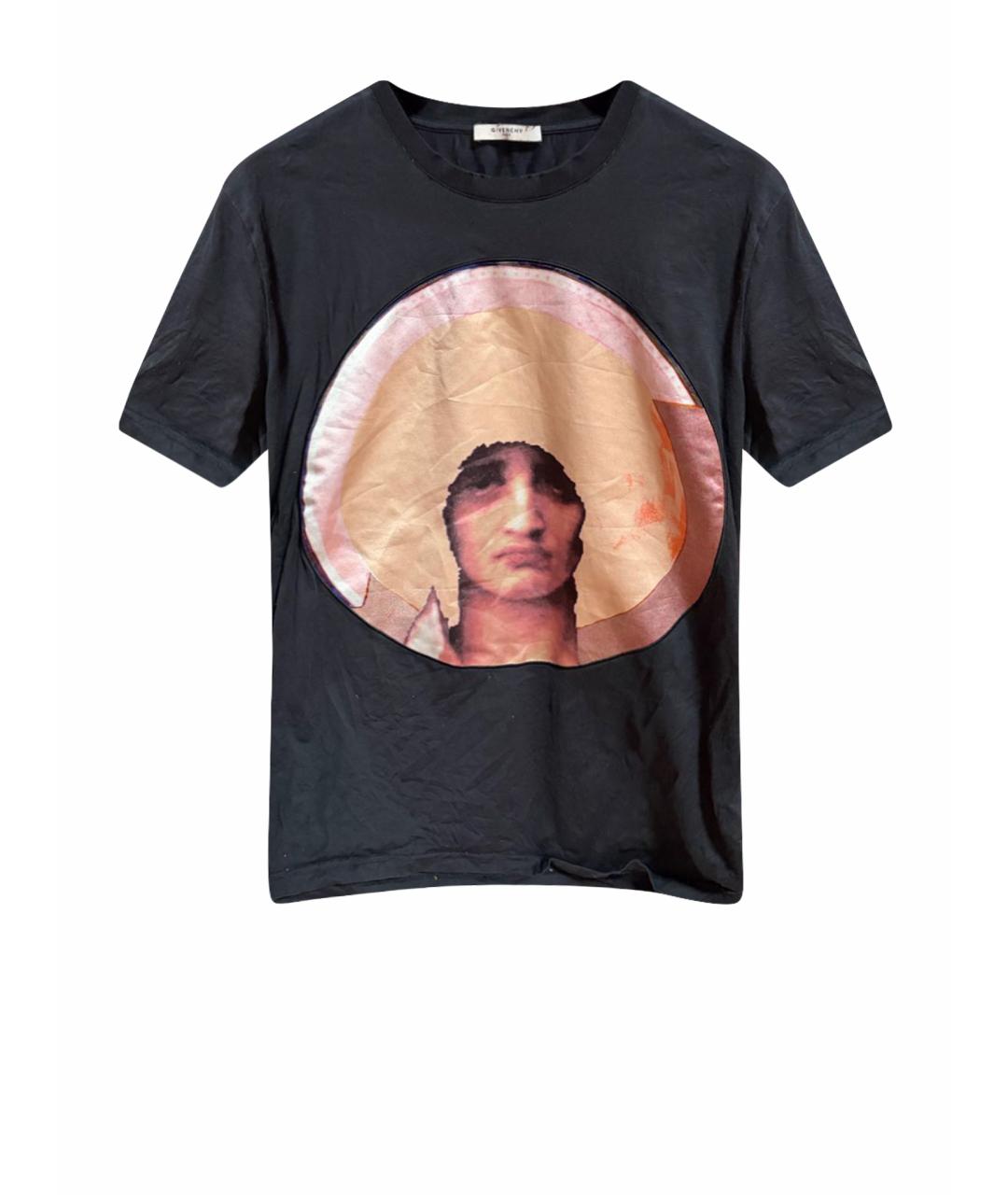 GIVENCHY Черная хлопковая футболка, фото 1