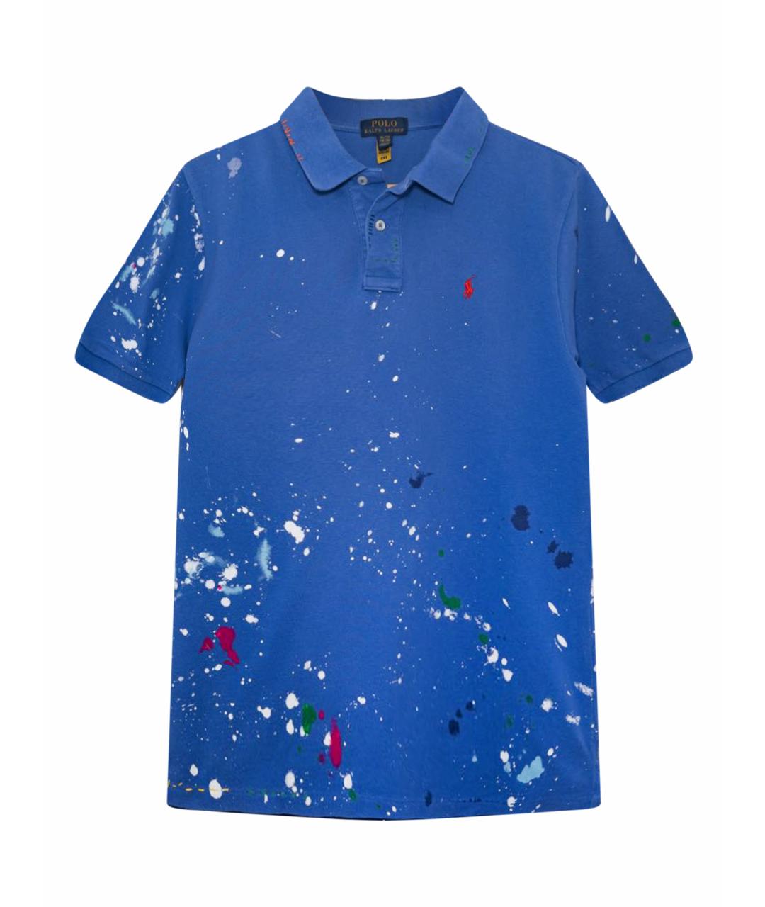 POLO RALPH LAUREN Синяя детская футболка, фото 1