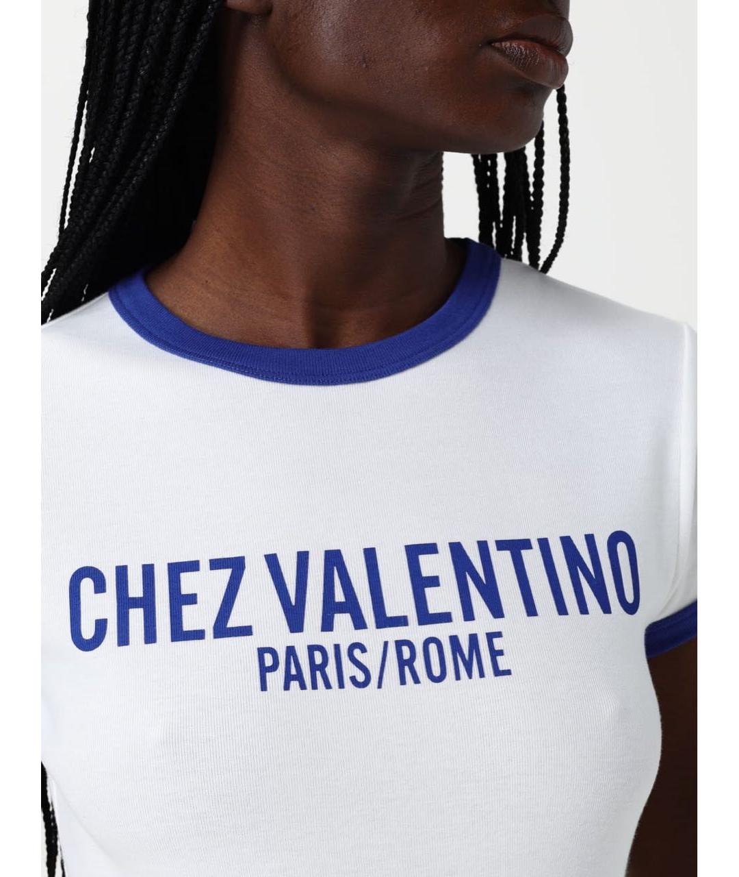 VALENTINO Белая футболка, фото 2