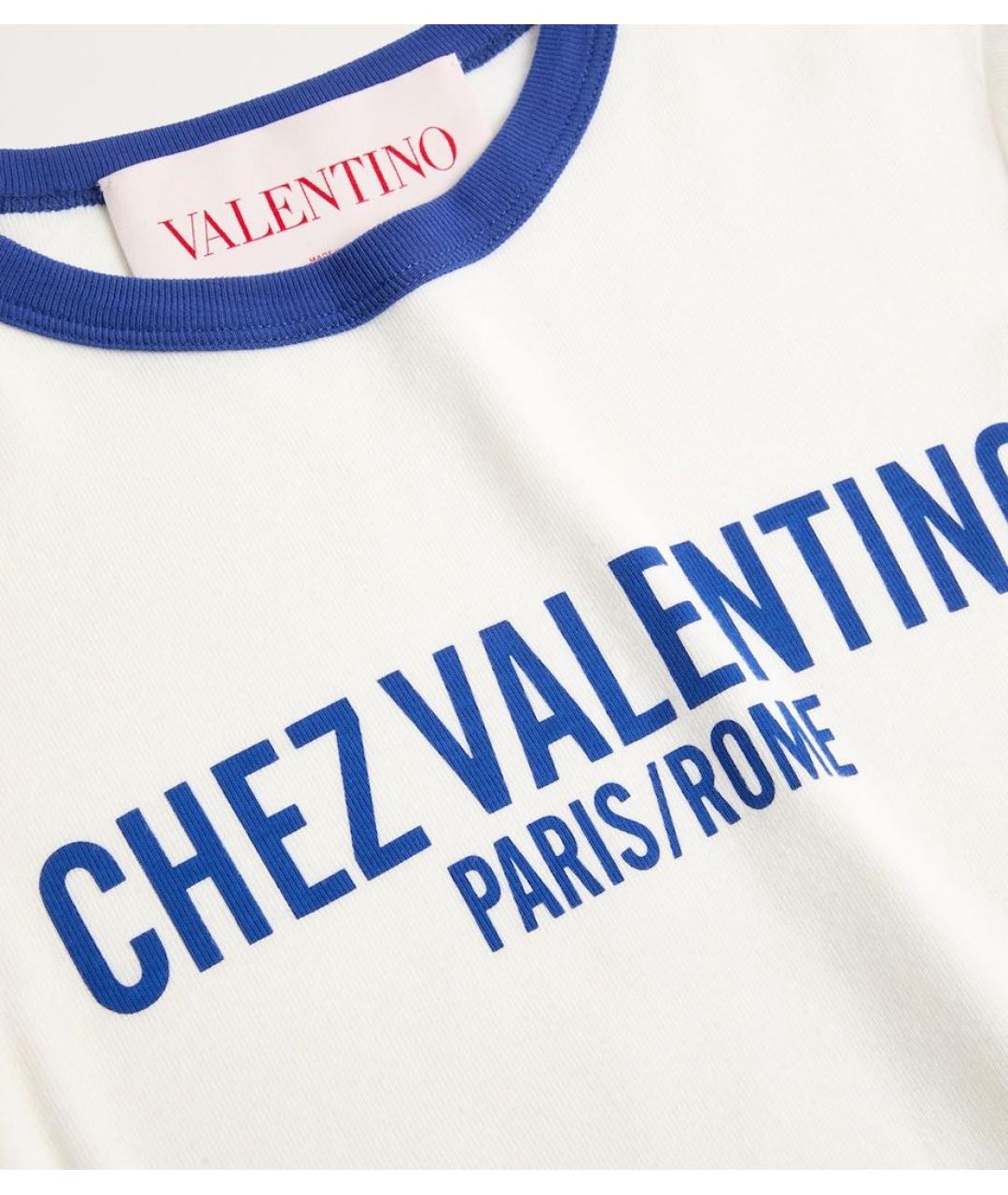 VALENTINO Белая футболка, фото 5