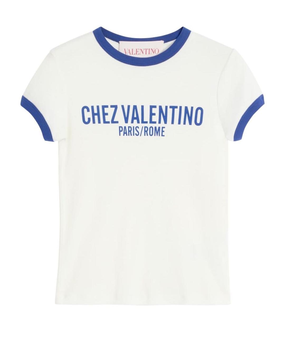 VALENTINO Белая футболка, фото 1