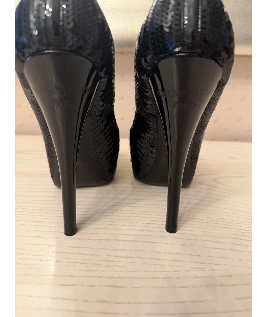 LOUIS VUITTON Черные туфли, фото 3