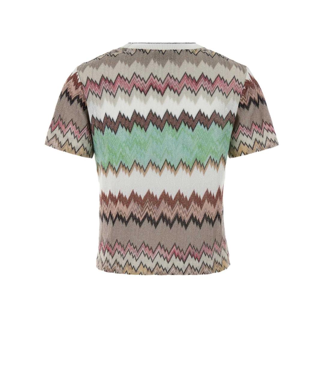 MISSONI Мульти вискозная футболка, фото 2