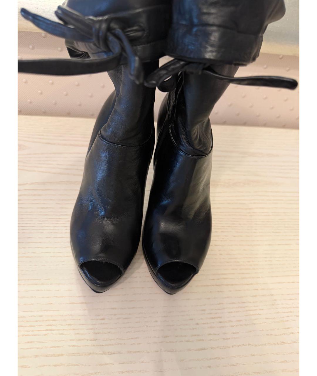 PRADA Черные ботильоны из лакированной кожи, фото 2