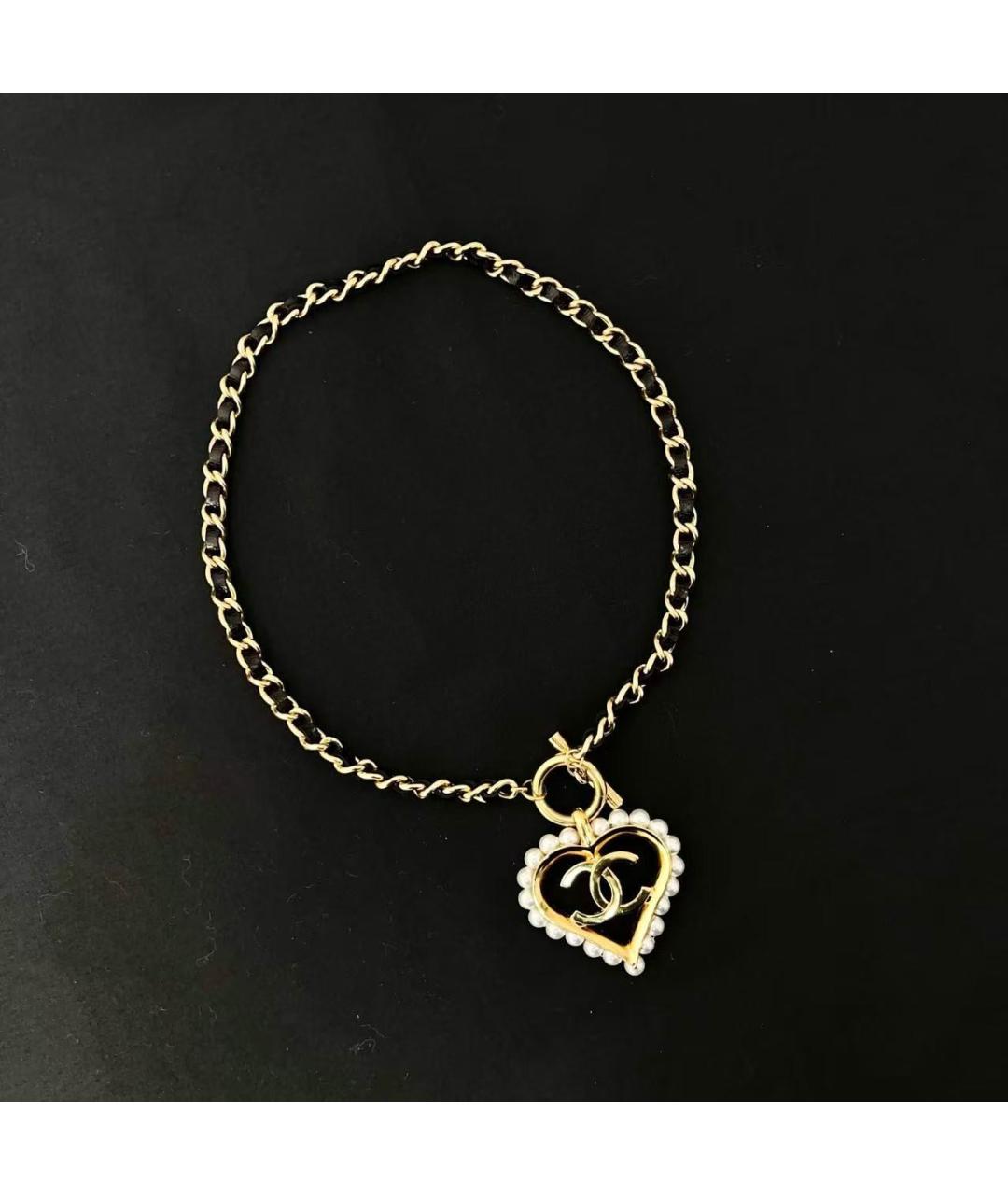 CHANEL Золотая подвеска, фото 3