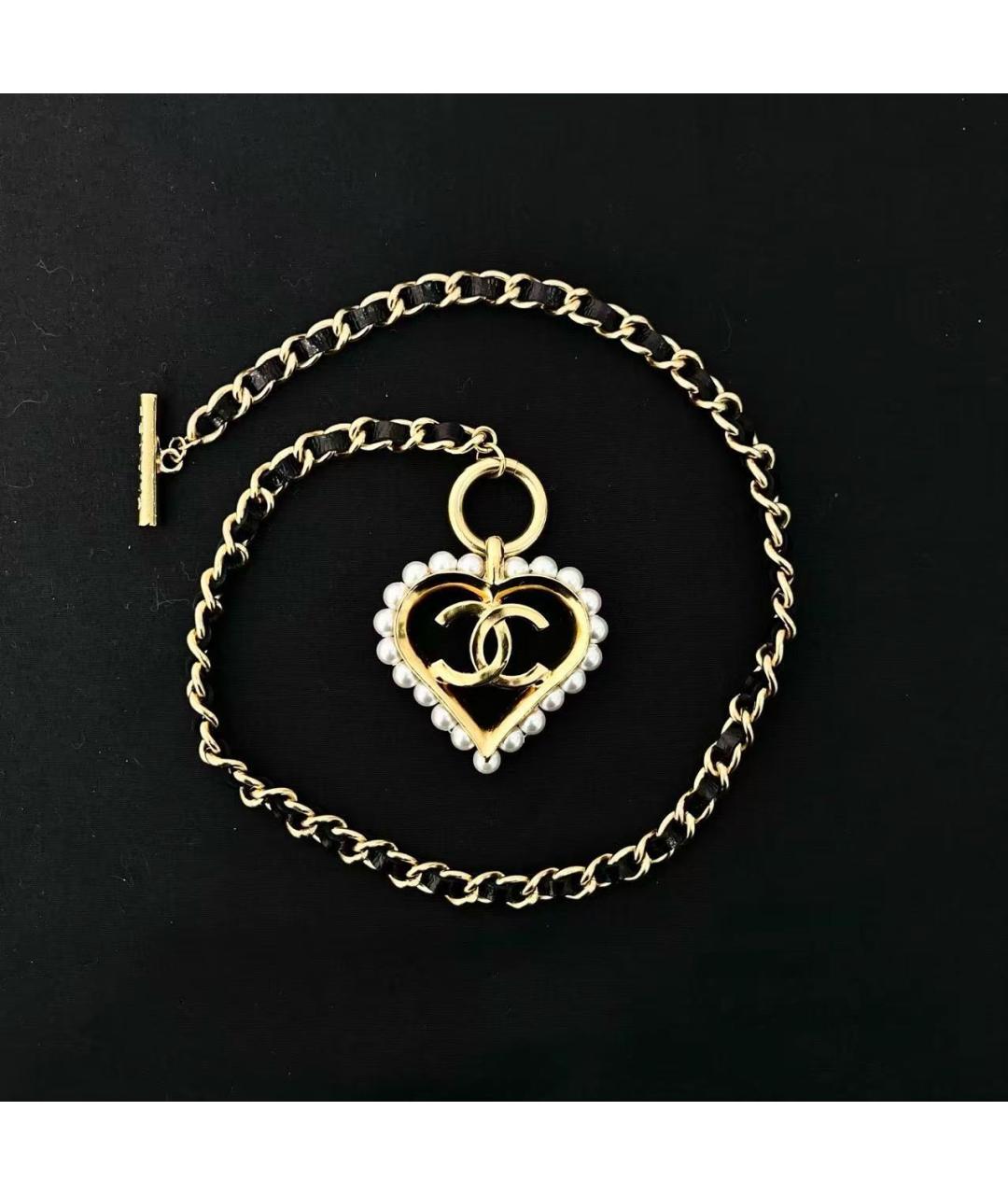 CHANEL Золотая подвеска, фото 7