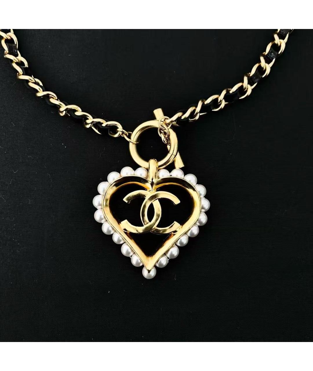 CHANEL Золотая подвеска, фото 4