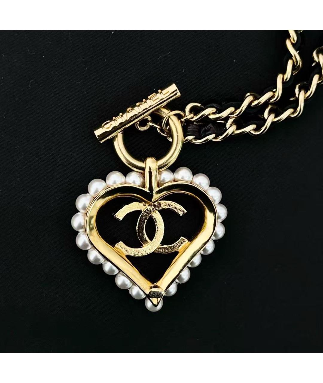 CHANEL Золотая подвеска, фото 5
