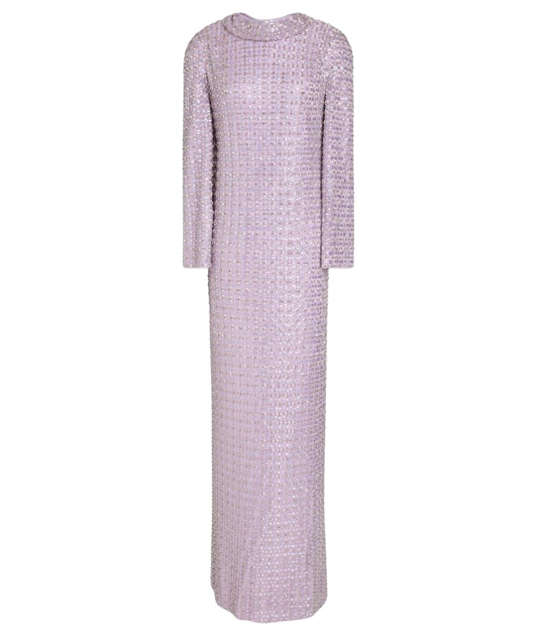JENNY PACKHAM Фиолетовое коктейльное платье, фото 1