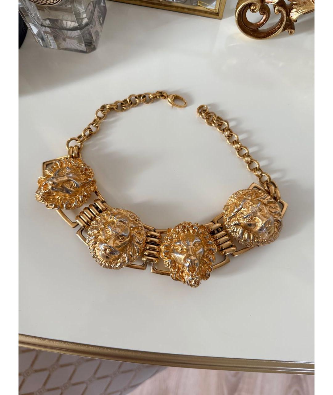 GUCCI Золотое колье, фото 3