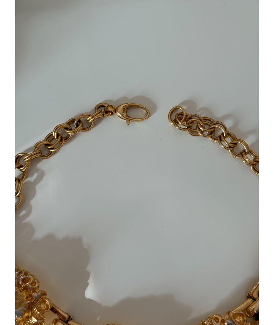 GUCCI Золотое колье, фото 5