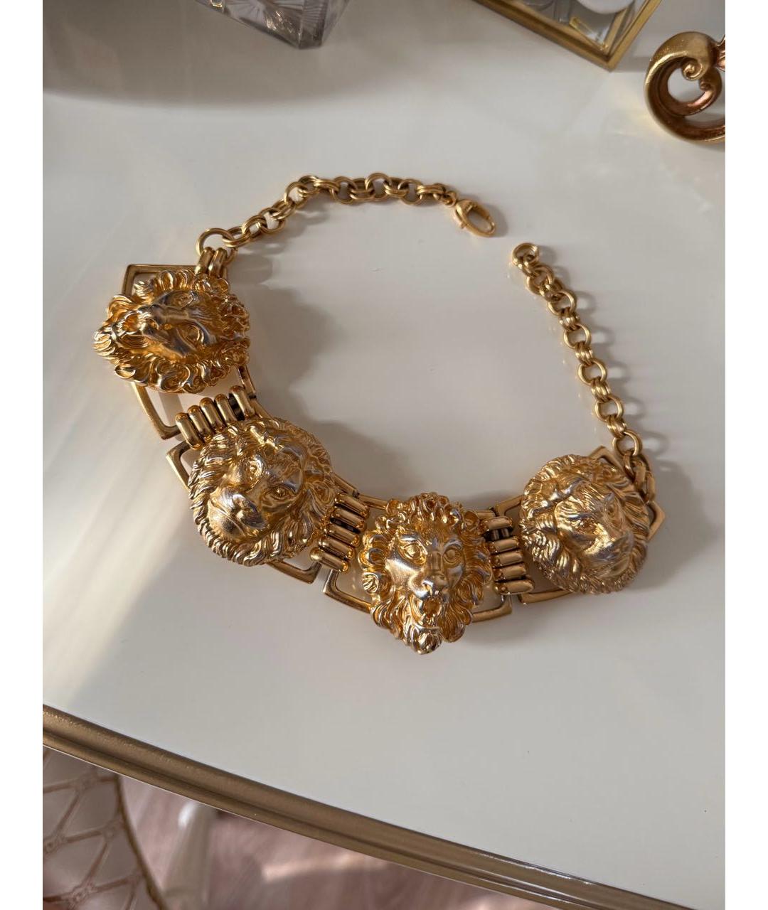 GUCCI Золотое колье, фото 6