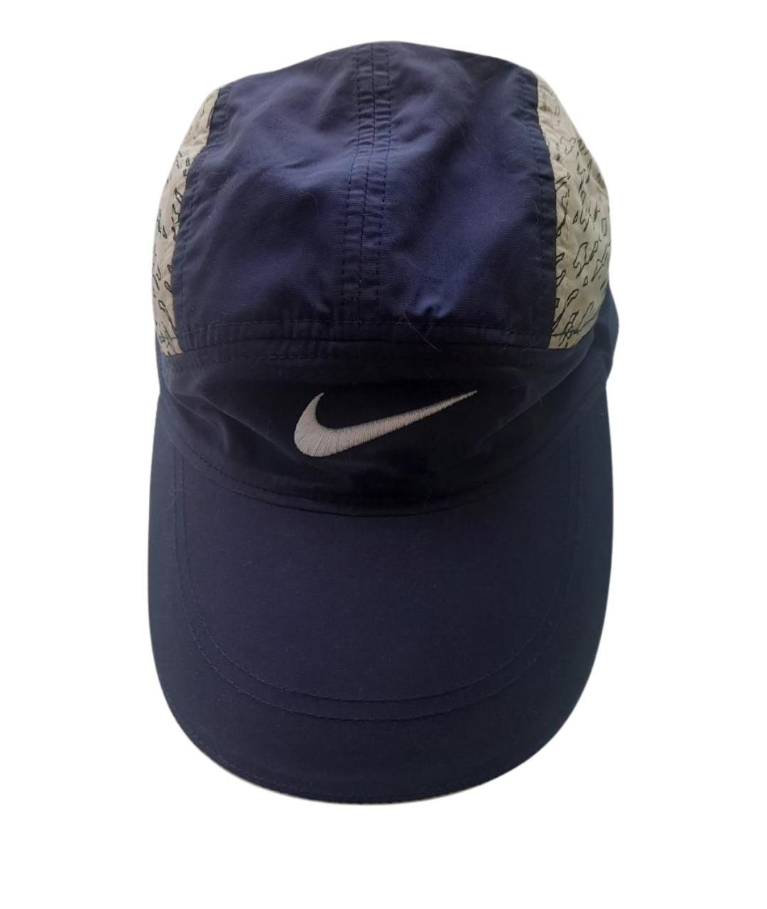 NIKE Синяя синтетическая кепка/бейсболка, фото 1