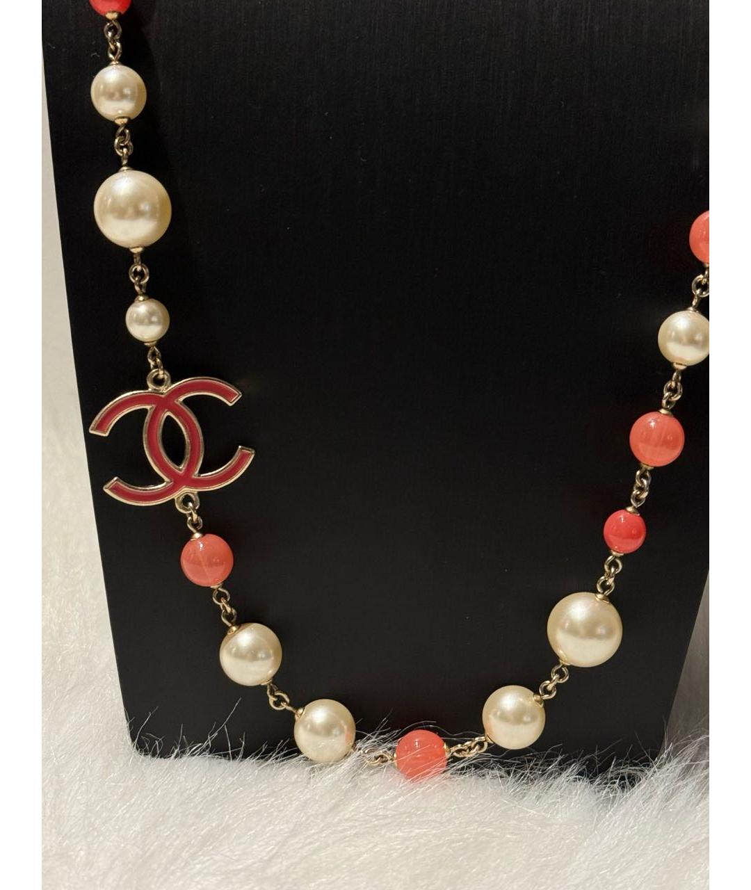 CHANEL Золотое колье, фото 4