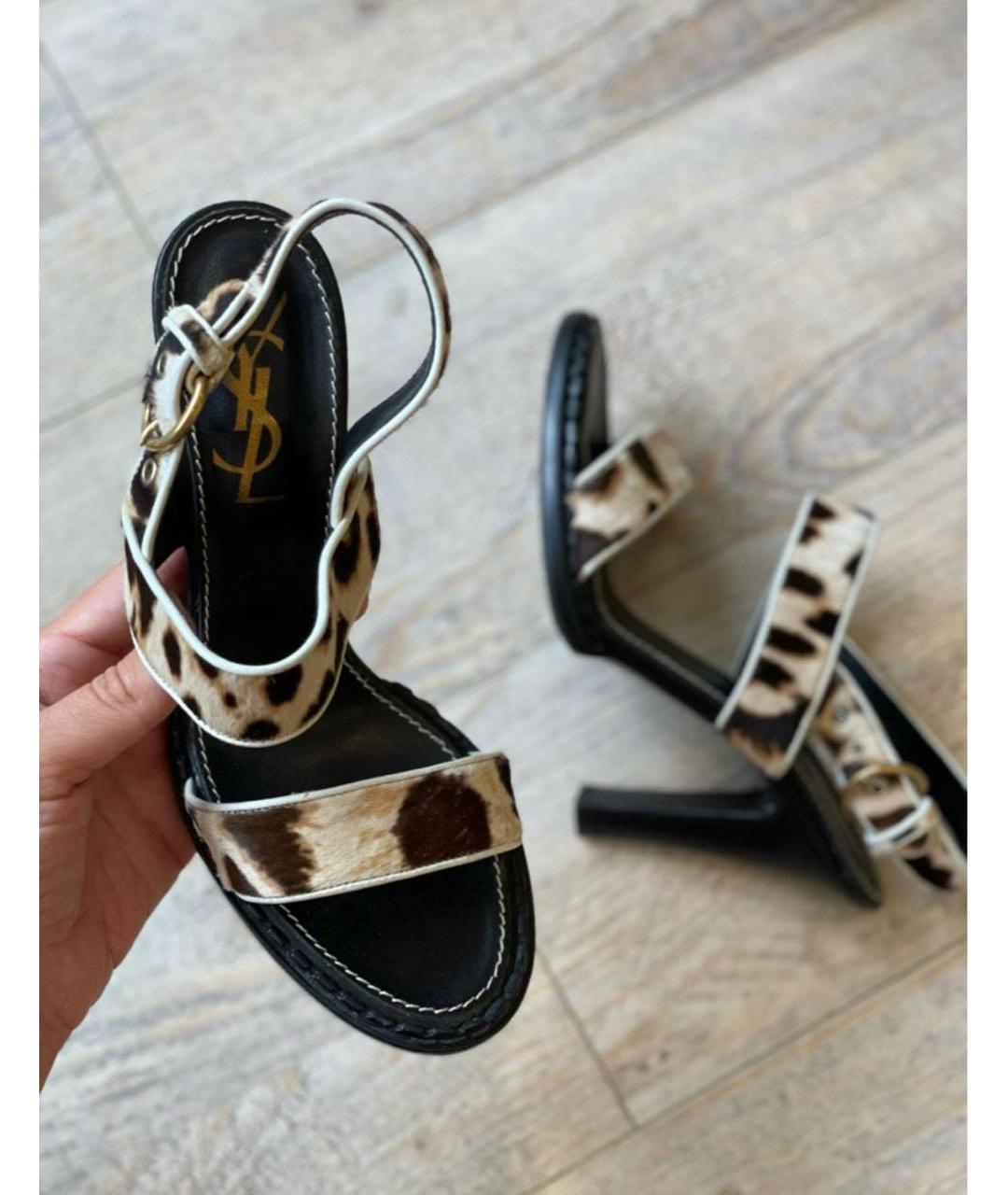 SAINT LAURENT Босоножки, фото 3