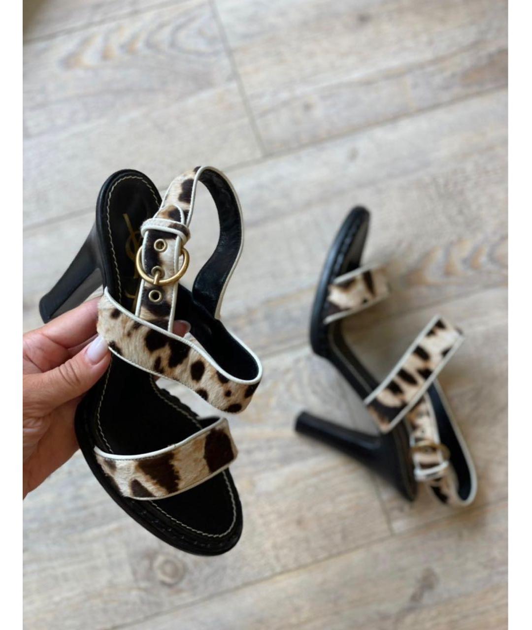 SAINT LAURENT Босоножки, фото 4