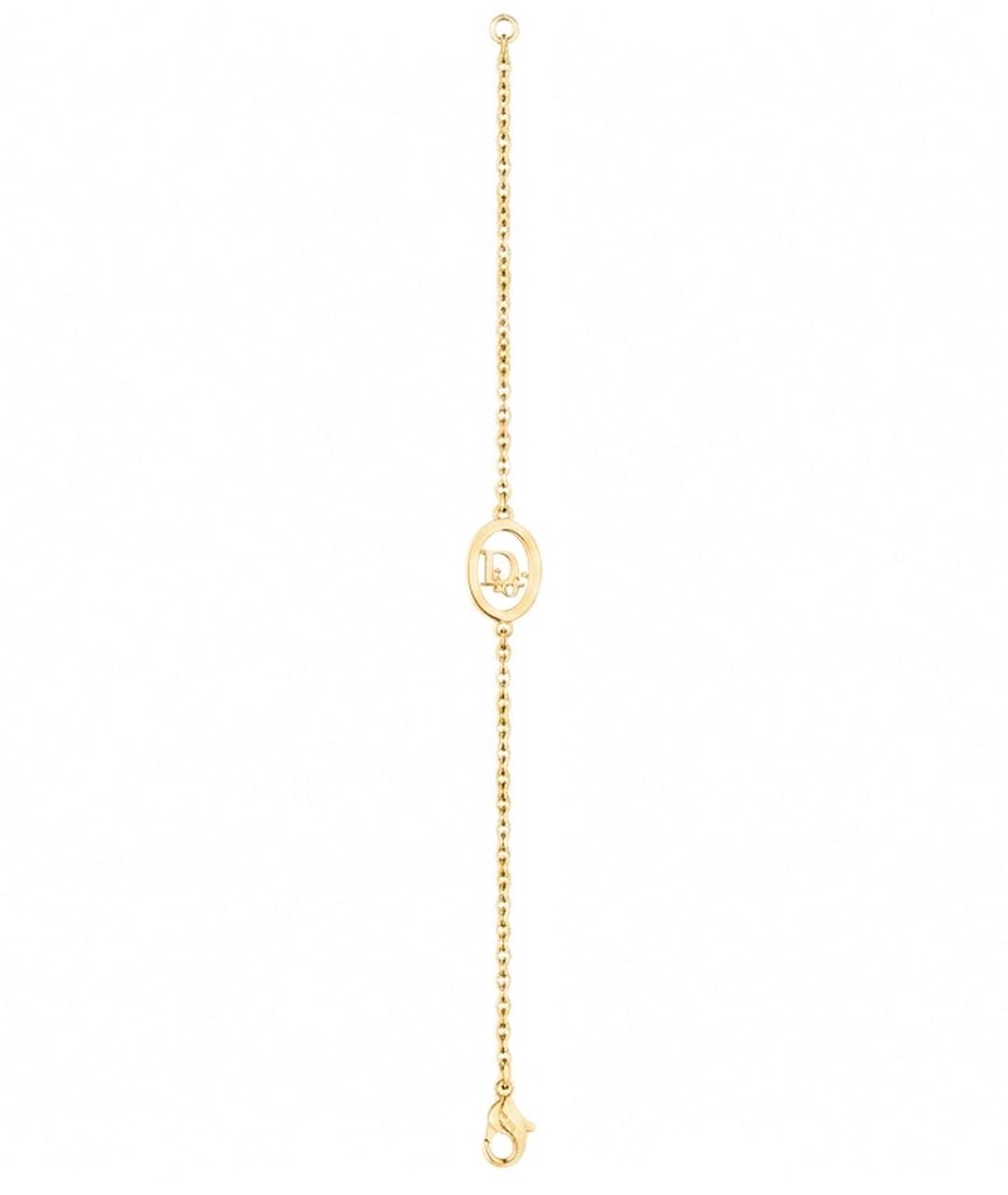 CHRISTIAN DIOR Золотой браслет, фото 1